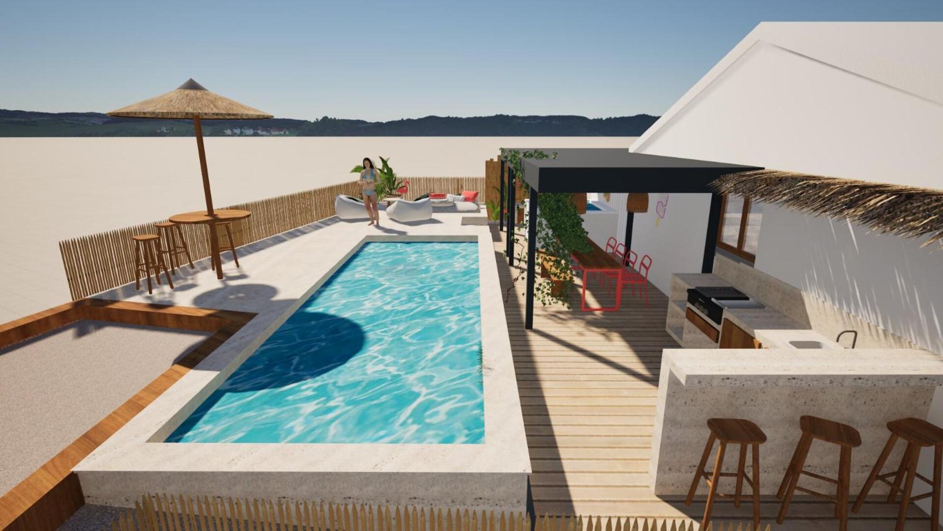 Les Brezines - Maison Clim Terrasse Piscine Au Coeur De Mus Maisoncarreeconciergerie Eksteriør billede