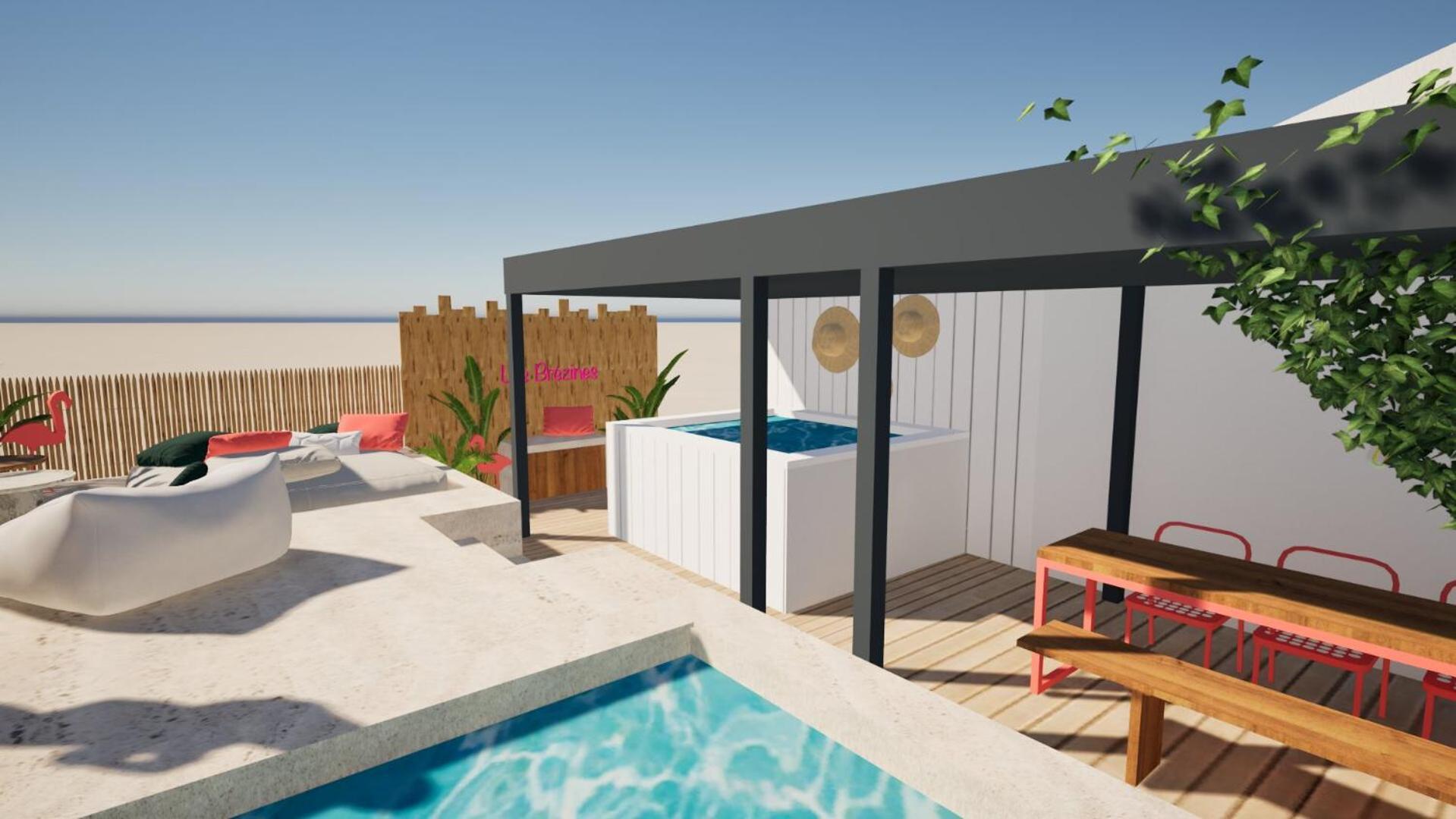Les Brezines - Maison Clim Terrasse Piscine Au Coeur De Mus Maisoncarreeconciergerie Eksteriør billede